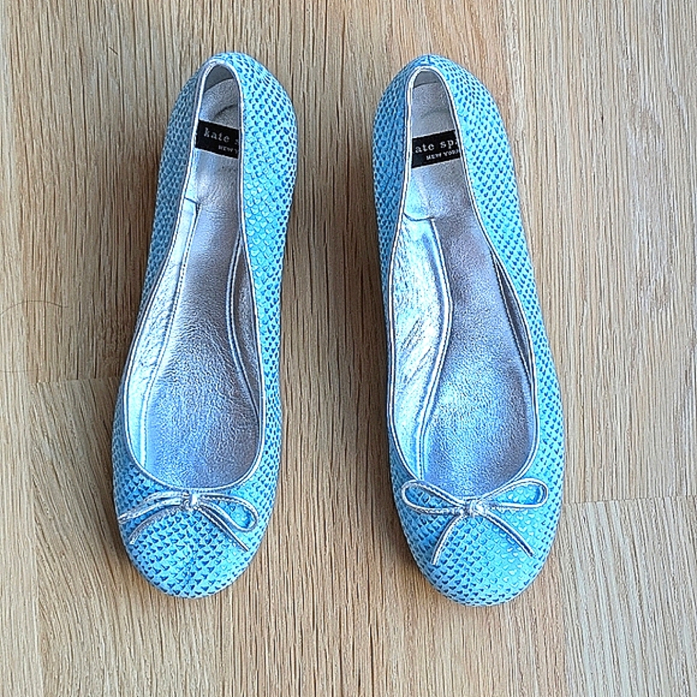 Kate Spade vintage sky blue Ballerina heels